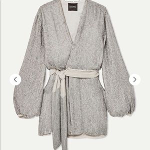 RETROFETE 🚫SOLD🚫
Gabrielle Sequined Wrap Dress